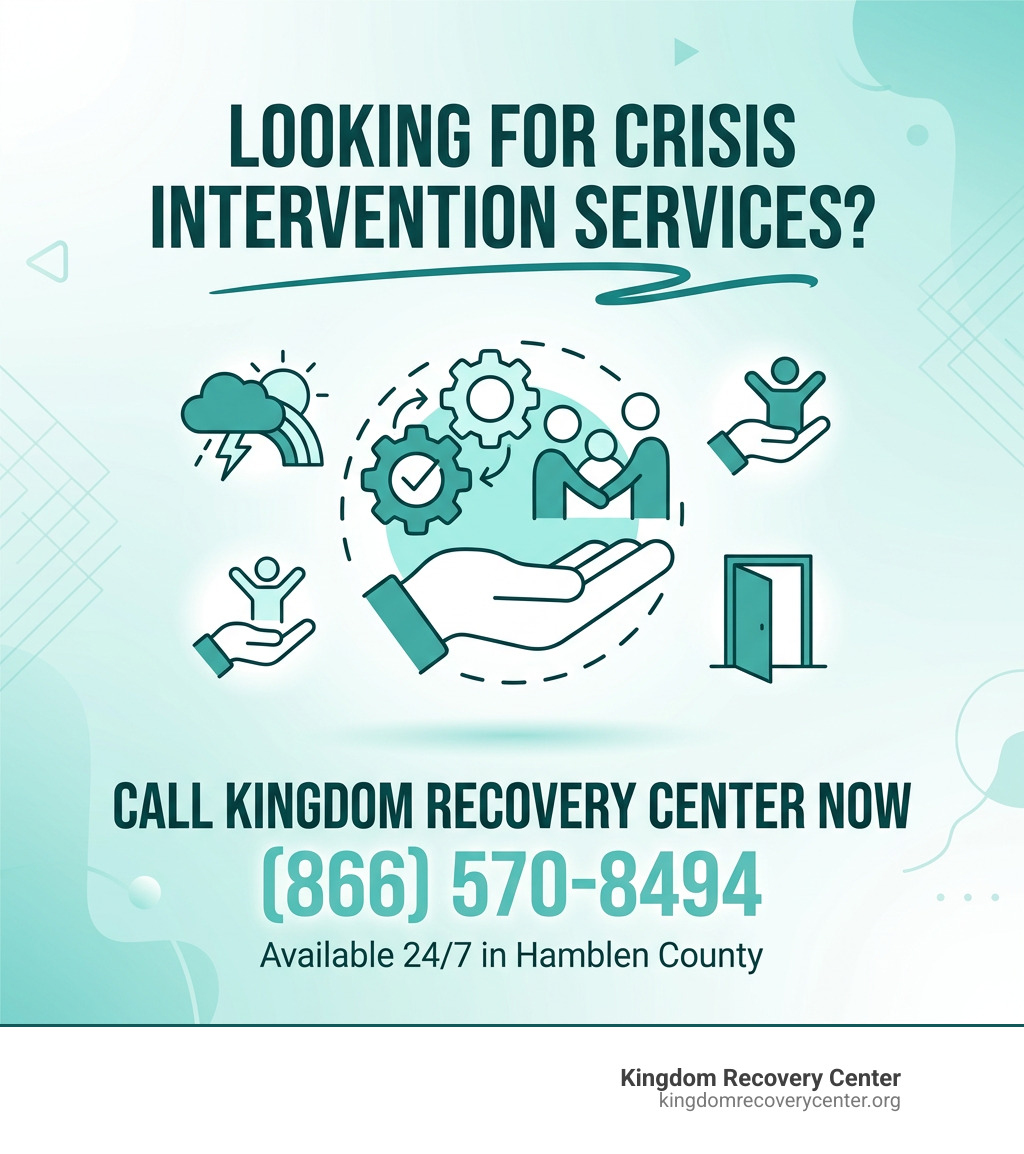 Crisis intervention services Hamblen County